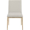 Meridian Furniture,Reeves Chenille Fabric Dining Chair, Set of 2 - 4 of 4