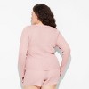 Women's Open Work Pointelle Cardigan - Wild Fable™ - 3 of 3