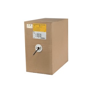 StarTech.com Stranded Category 6 UTP Bulk Cable - 1000 ft - Black - Model WIRC6PATBKRL - 1 of 1