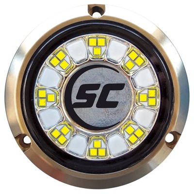Shadowcaster Marine Lighting SCR-24 Bronze Underwater Light - 24 LEDs - Great White - Model 18814887