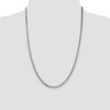 Black Bow Jewelry 3.5mm Sterling Silver Solid Curb Chain Necklace - 2 of 4