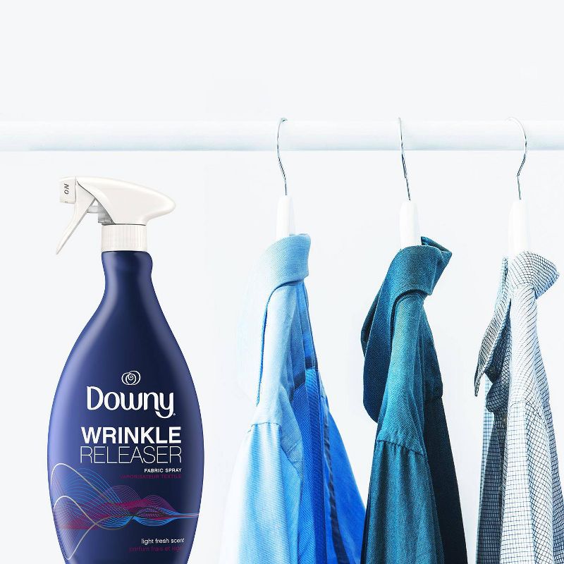 Downy Wrinkle Releaser Light Fresh Scent Fabric Refresher Spray - 33.8 fl oz, 5 of 10