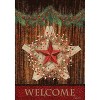 Briarwood Lane Christmas Garden Flag 12x18 For Outdoor Holiday Barnstar Berries For Christmas Garden Flag Flags For Outside - 3 of 4