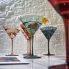 The Wine Savant Large Italian Muted Colored Crystal Wine Glasses, Perfect for All Celebrations, Unique Style & Home Decor - 6 pk - 3 of 4
