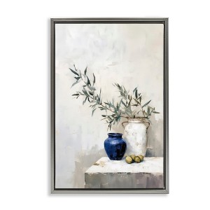 Stupell Industries Olives & Pottery Still Life, 31" x 21" - 1 of 4