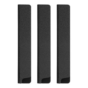 Unique Bargains ABS Soft Velvet Lining Wear Resistance Knife Guards 3 Pcs - 1 of 4