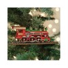 Old World Christmas Ginger Cottages Wooden Ornament, Santa's North Pole Express Engine - 2 of 3