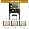 Vanity Desk and Stool with Mirror and Lights，Makeup Vanity with Charging Station, Drawers - 4 of 4