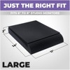 Liquid Stands Studio Monitor Sound Isolation Pads for Speakers 6"-8" High-Density Speaker Foam Pads Speaker Riser - Acoustic Speaker Isolation Pad - 2 of 4