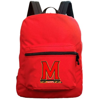 NCAA Maryland Terrapins Red Premium Backpack