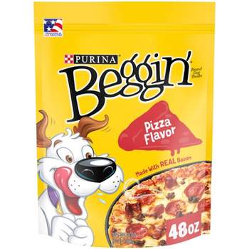 Beggin' Pizza Chewy Bacon & Pork Flavor Dog Treats - 48oz
