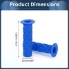 Unique Bargains Bike Handlebar Grips Covers 4.72" Length Blue 1 Pair - 3 of 4