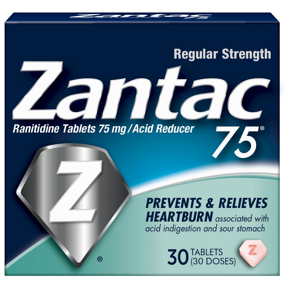 UPC 681421030052 product image for Zantac 75 Regular Strength Acid Reducer - 30 Count | upcitemdb.com