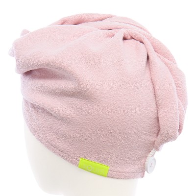 AQUIS Original Hair Drying Turban - Pink