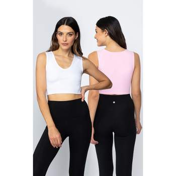 LASLULU Crop Tops for Women Workout Tops Flowy Crop Tank Tops Yoga Shirts  Casual Tunic Tops(Gray Large)