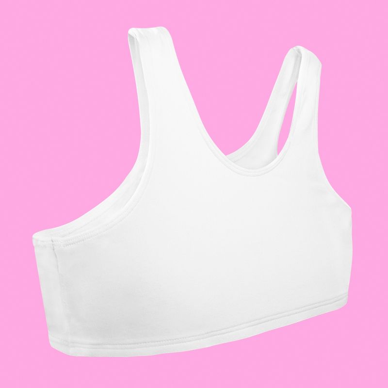 Fruit of the Loom Girl's Cotton Sports Bra 6 Pack, 5 of 5