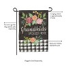 Evergreen Garden Flag Grandkids Spoiled Here Applique Double Sided Indoor Outdoor Decor 18" x 12.5" - 4 of 4