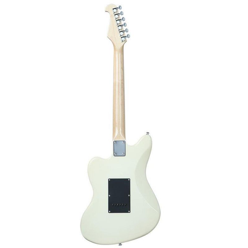 Monoprice Offset OS30 DLX Electric Guitar with Gig Bag, 6 String, Soapbar Pickups, Basswood Body, Maple Neck - Indio Series, 2 of 7