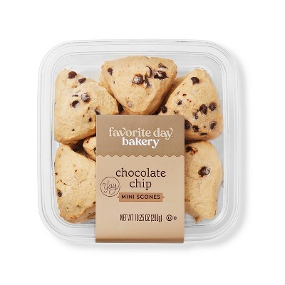 Chocolate Chip Mini Scones - 10.25oz - Favorite Day™