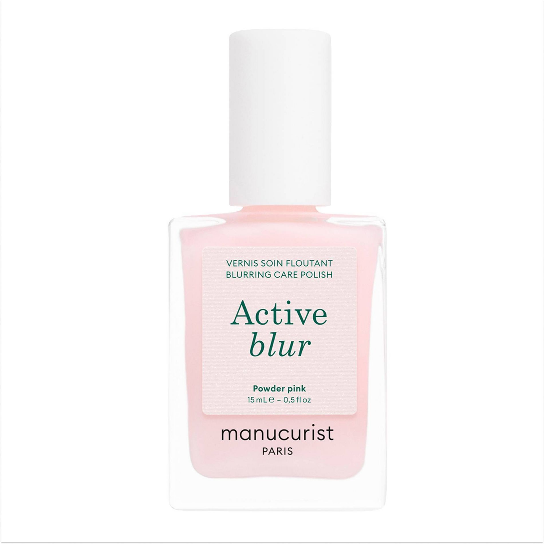 Manucurist Active Blur Nail Treatment with Powder Pink Finish - 0.51 fl oz - Beauty Studio