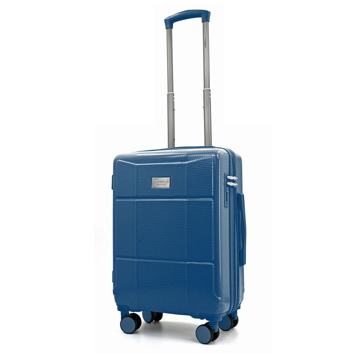 Isaac Mizrahi Aero 20" Lightweight Expandable Hardside Spinner Carry-On Luggage, 360° Wheels & Telescoping Handle