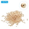 Unique Bargains Metal Round Jewelry Making Gold Filled Spacer Beads 100 Pcs - 3 of 4