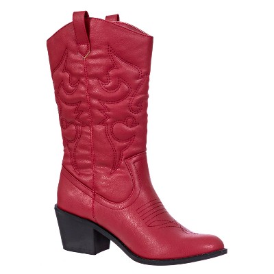 Embroidered Modern Western Cowboy Boot 