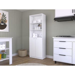 NicBex Bookcases for Living Room Modern 71.1" H 4 Tier Free Standing Storage Bookshelves with Durable Structure for Office Home - 1 of 4