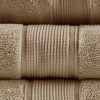 Vynxaria Ultra Soft Taupe 8 Piece Cotton Towel Set - 3 of 4