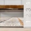 Nuloom Noelani Plaid 5x8 Indoor Area Rug for Living Room Bedroom Dining Room Kitchen, Orange And Grey/Ivory - 3 of 4