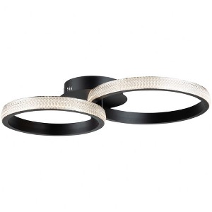 Artcraft Lighting Nova 1 - Light Flush Mount in  Matte Black - 1 of 1