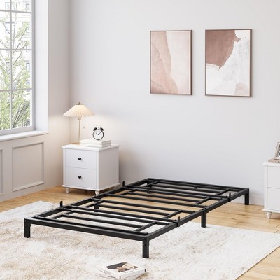 Metal Bed Frame, 14 Inch Tall Metal Bed Platform W/ Under Storage, No Box Spring Needed, Duty Sturdy Mattress Foundation, Easy to Assemble