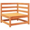 vidaXL Garden Sofa Set Solid Pine Wood Large Modular - Wax Brown Without Cushion - 4 of 4