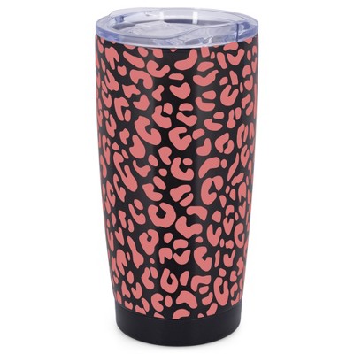 Tervis 20oz Insulated Tumbler - Lapis Leopard Print Stainless Steel Cup