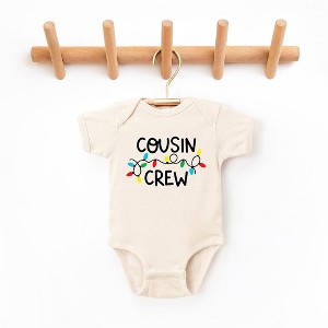 The Juniper Shop Cousin Crew Lights Baby Bodysuit - 1 of 3