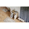 LunaLulinlk 31.5"Large Storage Cabinet with Adjustable Shelf, Freestanding Storage Organizer Cabinet with 4 Removable Drawers - 2 of 4