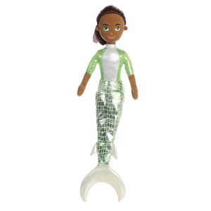 Aurora Large Surf Sparkles Jayden Sea Sparkles Enchanting Stuffed Doll Green 19" - 1 of 4