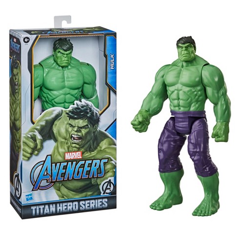 Marvel Avengers Titan Hero Series Blast Gear Deluxe Hulk Action Figure,  12-Inch Toy, For Kids Ages 4 And Up