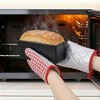 REGALWOVEN Oven Mitts and Pot Holders Sets 2 Pcs Heat Resistant Kitchen Oven Gloves and Pot Holders for Kitchen - 3 of 4