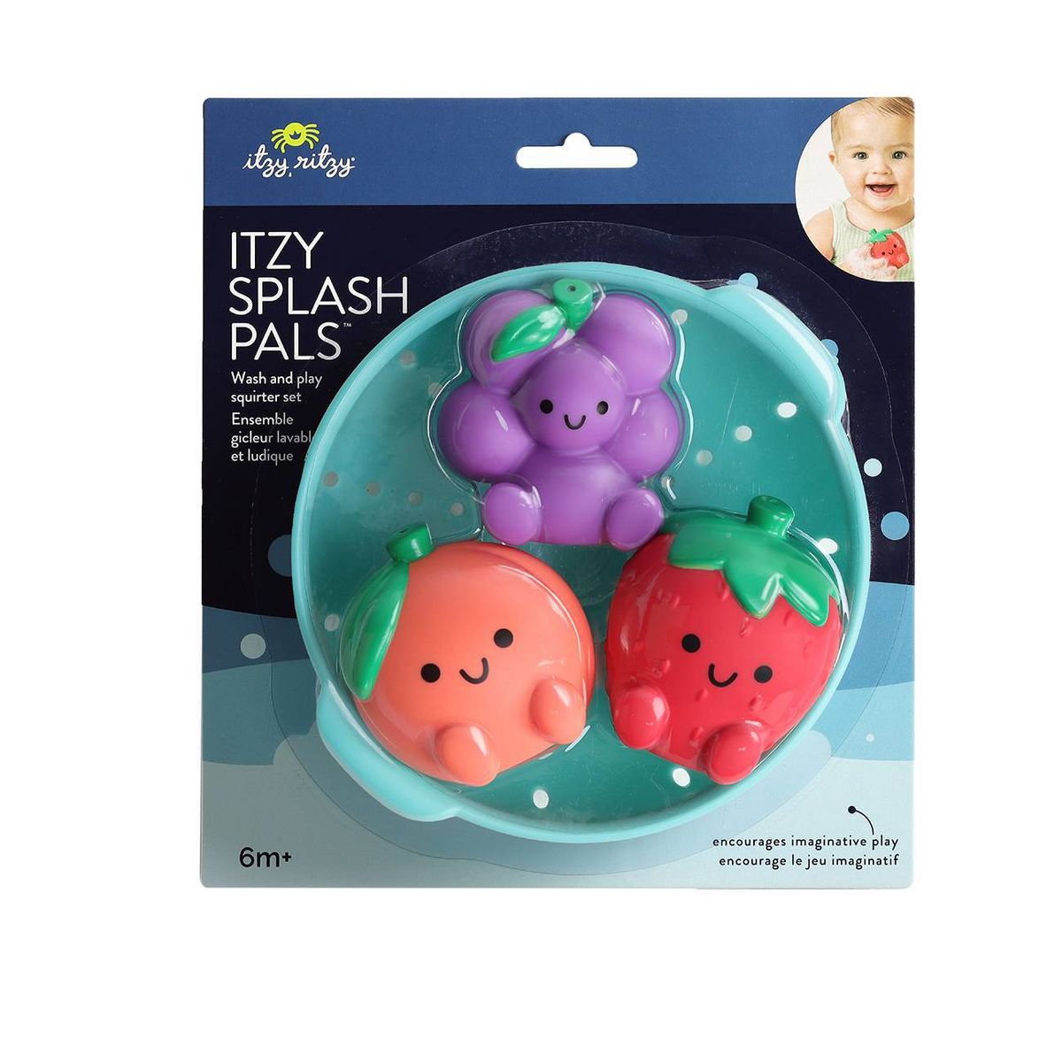 Itzy Ritzy Splash Pals Bath Toys - 4pc - thumbnail 8