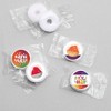 Big Dot of Happiness Holi Hai - Festival of Colors Party Round Candy Sticker Favors - Labels Fits Chocolate Candy (1 sheet of 108) - 3 of 4