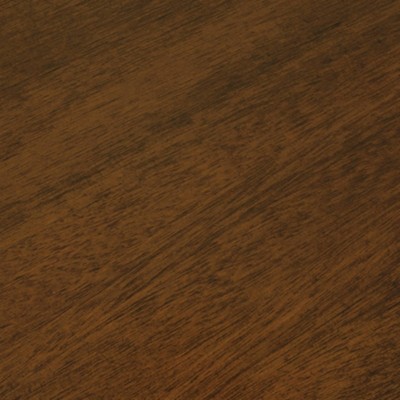Farmhouse Chic Black & Brown Wood Rectangular Dining Table