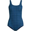 Lands' End Women's Tugless Low Leg One Piece Swimsuit - 3 of 4