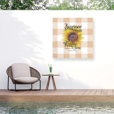 "Whiteley Farms Tan" Outdoor Canvas