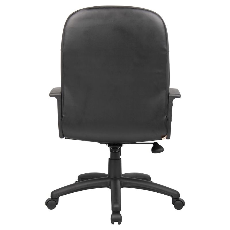 Executive Leather Budget Chair Black - Boss Office Products, 5 of 12