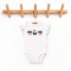 The Juniper Shop Patriotic Cupcakes Flutter Sleeve Bodysuit - 3 of 4