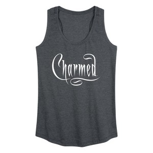 Women's - Charmed - Simple Logo Graphic Racerback Tank - 1 of 4