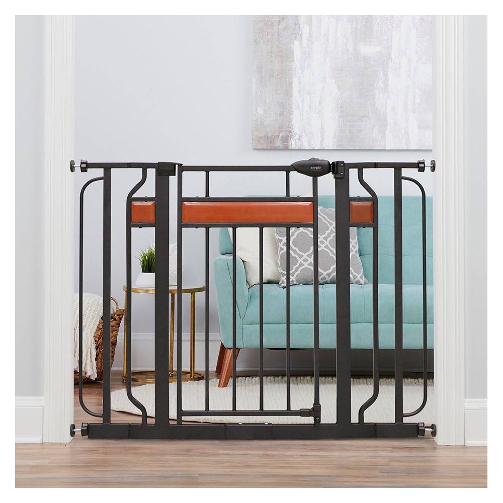 Photos - Baby Safety Products Regalo Extra Wide Home Accents Metal Walk Through Baby Gate