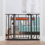 Regalo Extra Wide Home Accents Metal Walk Through Baby Gate