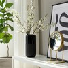 Modern Decorative Vase - Textured Ceramic Flower Holder - Stylish Home & Office Accent for Living Room & Bedroom - 2 of 4